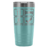 Funny Hiking Travel Mug Eat Sleep Hike 20oz Stainless Steel Tumbler