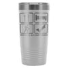 Funny Hiking Travel Mug Eat Sleep Hike 20oz Stainless Steel Tumbler