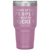 Funny Hockey Tumbler Tears Of The People I Beat In Hockey Laser Etched 30oz Stainless Steel Tumbler