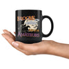 Funny Horse Halloween Mug Brooms Are For Amateurs 11oz Black Coffee Mugs