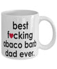 Funny Horse Mug B3st F-cking Abaco Barb Dad Ever Coffee Cup White