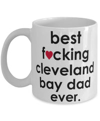 Funny Horse Mug B3st F-cking Cleveland Bay Dad Ever Coffee Cup White