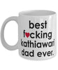 Funny Horse Mug B3st F-cking Kathiawari Dad Ever Coffee Cup White