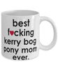 Funny Horse Mug B3st F-cking Kerry Bog Pony Mom Ever Coffee Cup White