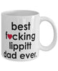 Funny Horse Mug B3st F-cking Lippitt Dad Ever Coffee Cup White