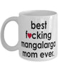 Funny Horse Mug B3st F-cking Mangalarga Mom Ever Coffee Cup White