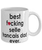 Funny Horse Mug B3st F-cking Selle Francais Dad Ever Coffee Cup White