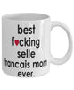 Funny Horse Mug B3st F-cking Selle Francais Mom Ever Coffee Cup White