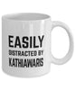 Funny Horse Mug Easily Distracted By Kathiawaris Coffee Mug 11oz White