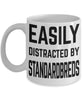 Funny Horse Mug Easily Distracted By Standardbreds Coffee Mug 11oz 15oz White