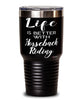 Funny Horse Tumbler Life Is Better With Horseback Riding 30oz Stainless Steel Black