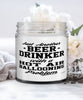 Funny Hot Air Ballooning Candle Just Another Beer Drinker With A Hot Air Ballooning Problem 9oz Vanilla Scented Candles Soy Wax