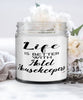 Funny Hotel Housekeeper Candle Life Is Better With Hotel Housekeepers 9oz Vanilla Scented Candles Soy Wax