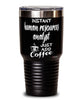 Funny Human Resources Analyst Tumbler Instant Human Resources Analyst Just Add Coffee 30oz Stainless Steel Black