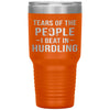 Funny Hurdling Tumbler Tears Of The People I Beat In Hurdling Laser Etched 30oz Stainless Steel