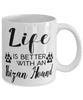 Funny Ibizan Hound Dog Mug Life Is Better With An Ibizan Hound Coffee Cup 11oz 15oz White