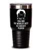 Funny Ice Hockey Tumbler Fact You Are The Worlds B3st Ice Hockey Player 30oz Stainless Steel