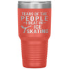 Funny Ice Skater Tumbler Tears Of The People I Beat In Ice Skating Laser Etched 30oz Stainless Steel