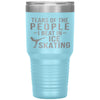 Funny Ice Skater Tumbler Tears Of The People I Beat In Ice Skating Laser Etched 30oz Stainless Steel