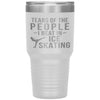 Funny Ice Skater Tumbler Tears Of The People I Beat In Ice Skating Laser Etched 30oz Stainless Steel