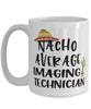 Funny Imaging Technician Mug Nacho Average Imaging Technician Coffee Cup 15oz White