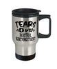 Funny Industrial Engineering Professor Teacher Travel Mug Tears Of My Industrial Engineering Students 14oz Stainless Steel