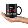 Funny Insomnia Mug Error 404 AM Sleep Not Found 11oz Black Coffee Mugs