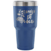 Funny Insulated Coffee Travel Mug Zombie Eat Local 30 oz Stainless Steel Tumbler