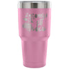 Funny Insulated Coffee Travel Mug Zombie Eat Local 30 oz Stainless Steel Tumbler