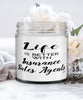 Funny Insurance Sales Agent Candle Life Is Better With Insurance Sales Agents 9oz Vanilla Scented Candles Soy Wax