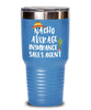 Funny Insurance Sales Agent Tumbler Nacho Average Insurance Sales Agent Tumbler 20oz 30oz Stainless Steel