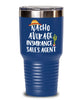 Funny Insurance Sales Agent Tumbler Nacho Average Insurance Sales Agent Tumbler 20oz 30oz Stainless Steel