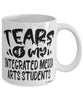 Funny Integrated Media Arts Professor Teacher Mug Tears Of My Integrated Media Arts Students Coffee Cup White
