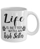 Funny Irish Setter Dog Mug Life Is Better With An Irish Setter Coffee Cup 11oz 15oz White