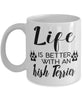 Funny Irish Terrier Dog Mug Life Is Better With An Irish Terrier Coffee Cup 11oz 15oz White