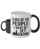 Funny Jet Skier Mug Tears Of The People I Beat In Jet Skiing Coffee Mug Color Changing 11oz