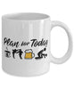 Funny Jujitsuka Mug Adult Humor Plan For Today Jujutsu Coffee Mug 11oz 15oz White