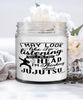 Funny Jujutsu Candle I May Look Like I'm Listening But In My Head I'm Thinking About Jujutsu 9oz Vanilla Scented Candles Soy Wax