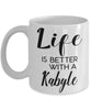 Funny Kabyle Rabbit Mug Life Is Better With A Kabyle Coffee Cup 11oz 15oz White
