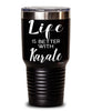 Funny Karate Tumbler Life Is Better With Karate 30oz Stainless Steel Black