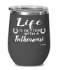 Funny Kathiawari Horse Wine Glass Life Is Better With A Kathiawari 12oz Stainless Steel Black