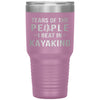 Funny Kayaker Tumbler Tears Of The People I Beat In Kayaking Laser Etched 30oz Stainless Steel