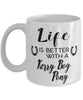 Funny Kerry Bog Pony Horse Mug Life Is Better With A Kerry Bog Pony Coffee Cup 11oz 15oz White