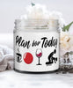 Funny Kickball Candle Adult Humor Plan For Today Kickball Wine 9oz Vanilla Scented Candles Soy Wax