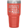 Funny Kickboxer Tumbler Tears Of The People I Beat In Kickboxing Laser Etched 30oz Stainless Steel