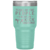 Funny Kickboxer Tumbler Tears Of The People I Beat In Kickboxing Laser Etched 30oz Stainless Steel