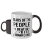 Funny Kiteboarder Mug Tears Of The People I Beat In Kiteboarding Coffee Mug Color Changing 11oz