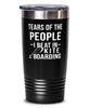 Funny Kiteboarder Tumbler Tears Of The People I Beat In Kiteboarding Tumbler 20oz Stainless Steel