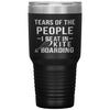 Funny Kiteboarder Tumbler Tears Of The People I Beat In Kiteboarding Laser Etched 30oz Stainless Steel