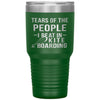 Funny Kiteboarder Tumbler Tears Of The People I Beat In Kiteboarding Laser Etched 30oz Stainless Steel